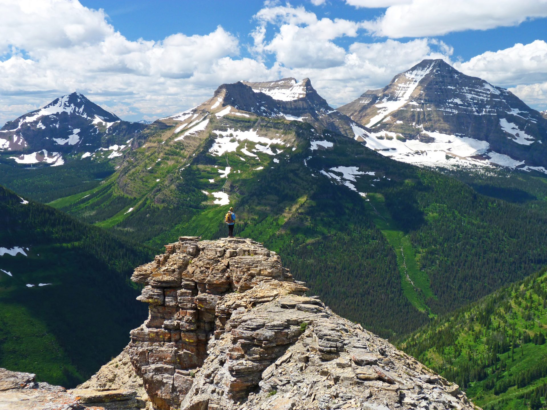 Dawson Pitamakan Pass Loop: Mastering the Windy Glacier Ridgeline